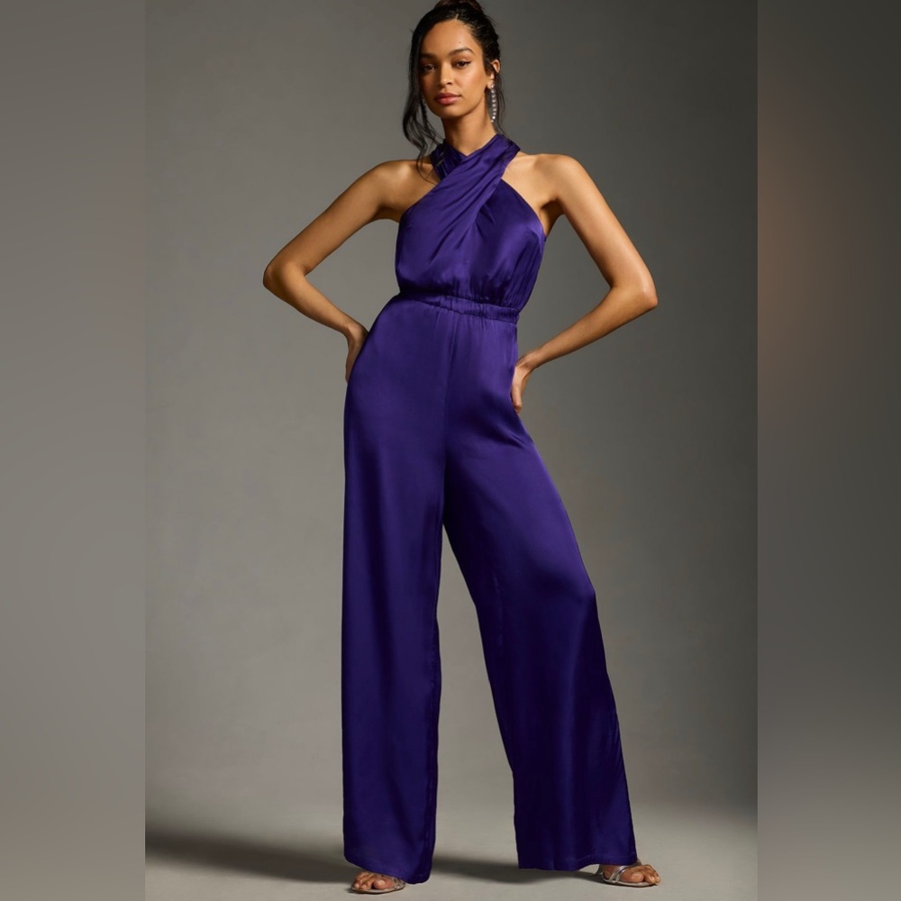 NWT Dolan Anthropologie halter jumpsuit!
